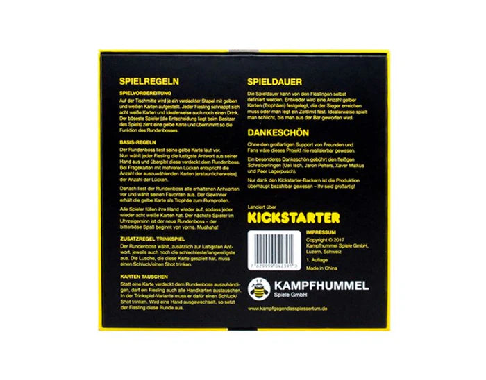 Kampfhummel Kampf gegen das Spießertum