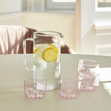HAY Karaffe „Glass Jug Large Clear“ | Pur & funktional | HAY