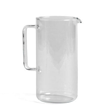 HAY Karaffe „Glass Jug Large Clear“ | Pur & funktional | HAY