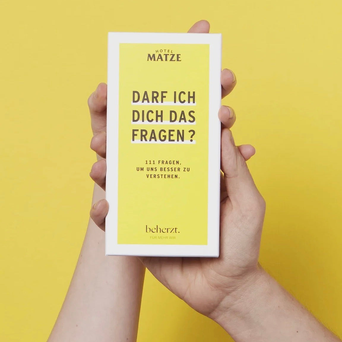 beherzt Kartenset Darf ich dich das fragen