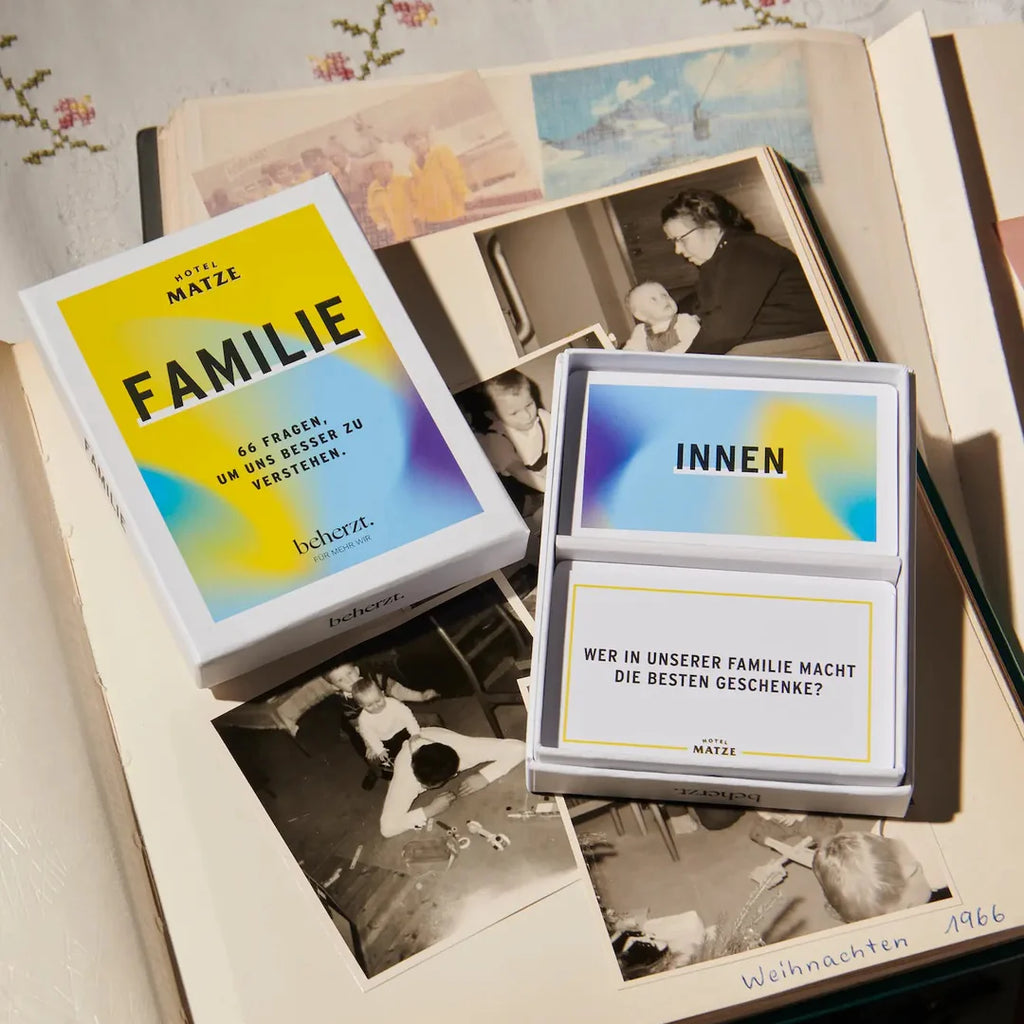 beherzt Kartenset “Familie” | Gespräche, die verbinden | beherzt