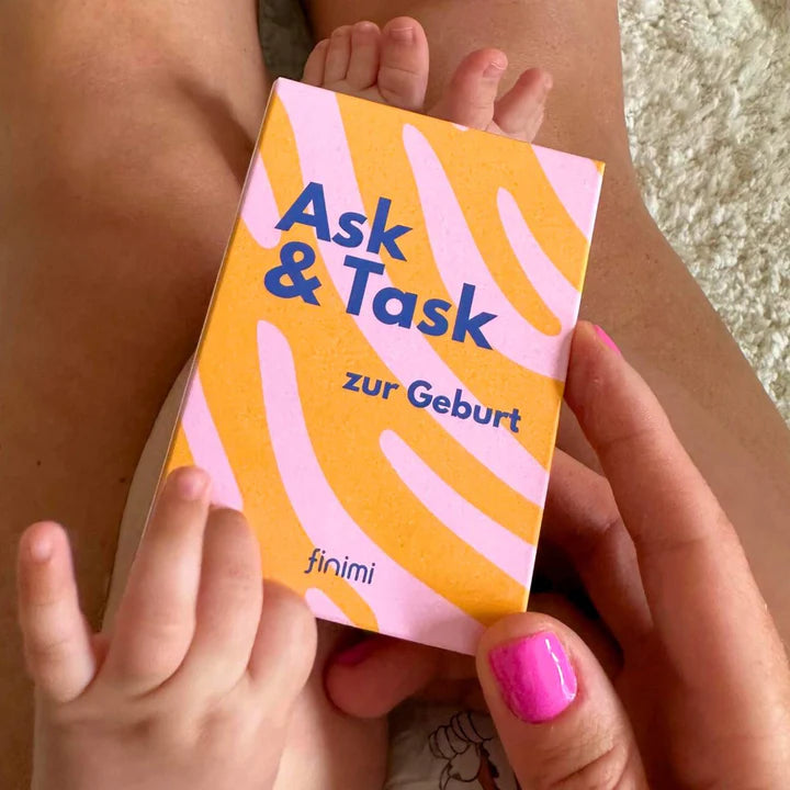 finimi Kartenset finimi “Ask und Task” | Geburt | Das perfekte Set für frischgebackene Eltern