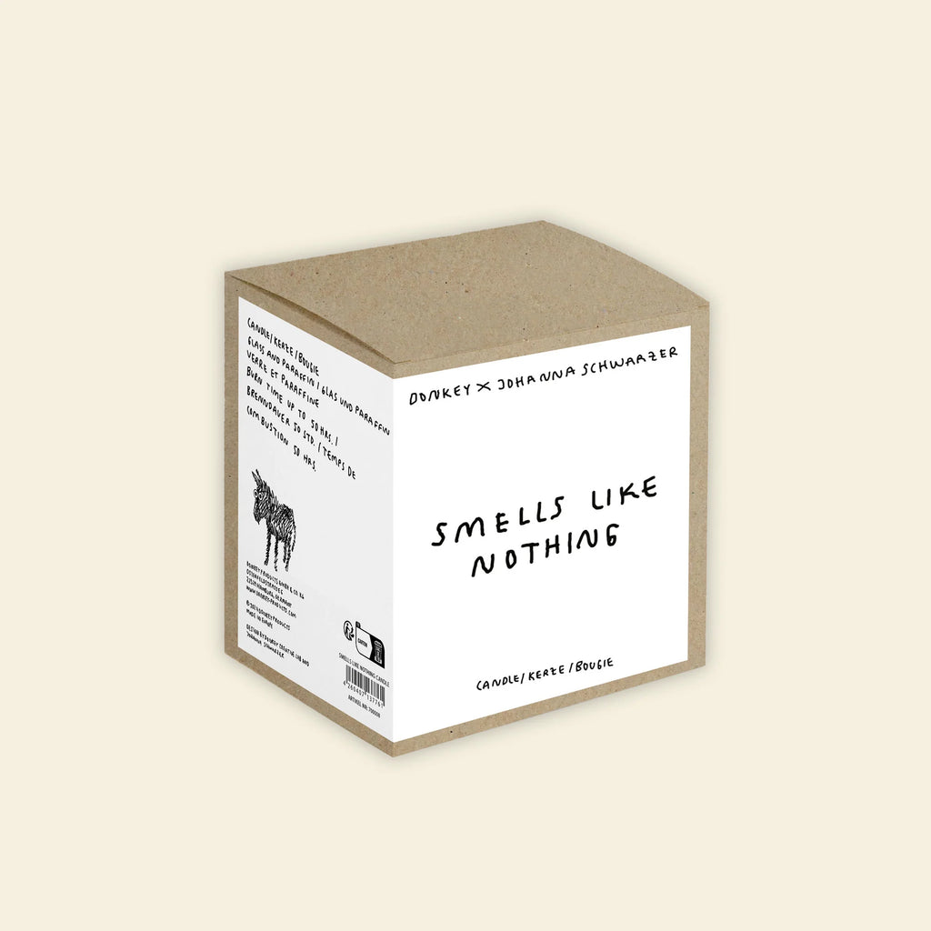 Donkey Products Kerze Donkey Products "Smells Like Nothing" | Minimalistisch & Stilvoll