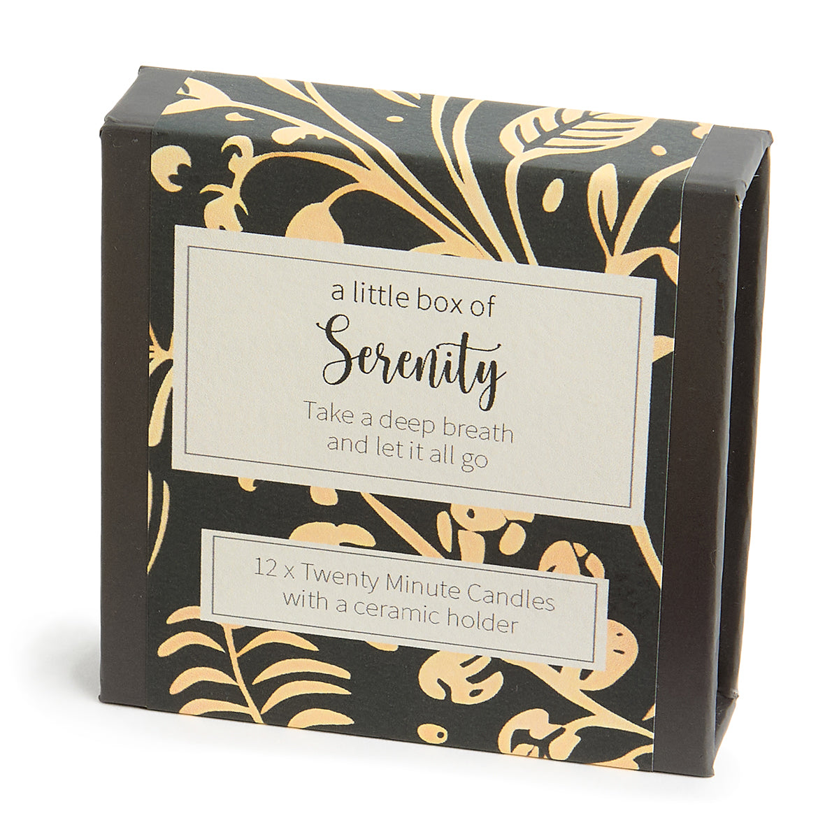Cotton & Grey Kerzen “Twenty Minute Candles Serenity” | 12 Ritualkerzen mit Halter | Cotton & Grey