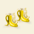 Donkey Products Kerzenhalter-Set „Banana Romance“ 2 Stk. | Bunte Deko | Donkey Products