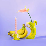 Donkey Products Kerzenhalter-Set „Banana Romance“ 2 Stk. | Bunte Deko | Donkey Products