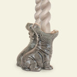 Donkey Products Kerzenhalter-Set “Hungry Hippos” 2 Stk. | Verspieltes Design | Donkey Products