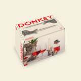 Donkey Products Kerzenhalter-Set “Hungry Hippos” 2 Stk. | Verspieltes Design | Donkey Products