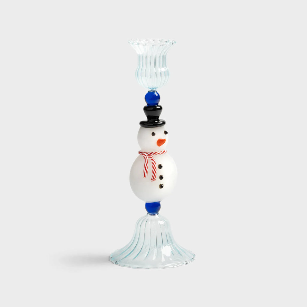 &Klevering Kerzenhalter „Merry Snowman“ | Winterlich & charmant | &Klevering