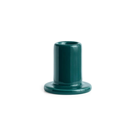 HAY Kerzenhalter „Tube Small Dark Green“ | Schlicht & modern | HAY