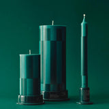 HAY Kerzenhalter „Tube Small Dark Green“ | Schlicht & modern | HAY