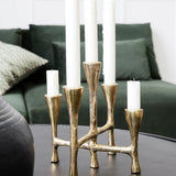 House Doctor Kerzenständer “Tristy” Messing | Minimalistisches Design | House Doctor