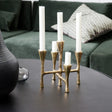 House Doctor Kerzenständer “Tristy” Messing | Minimalistisches Design | House Doctor