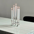 House Doctor Kerzenständer “Tristy” Silber | Minimalistisches Design | House Doctor