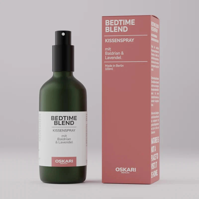 Oskari Berlin Kissenspray Oskari "Bedtime Blend" Baldrian & Lavendel | 100ml