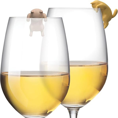 WINKEE Drink Markers “Kätzchen” | Glasmarkierer Set | WINKEE