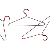 HAY Kleiderbügel „Colour Hanger Maroon Red“ 3er Set | Edel & modern | HAY
