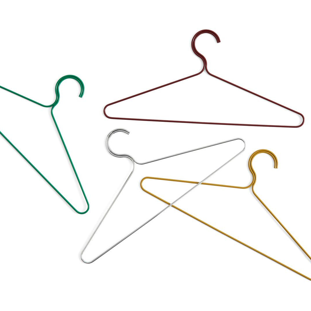 HAY Kleiderbügel „Colour Hanger Jungle Green“ 3er Set | Frisch & modern | HAY