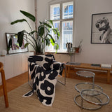 Klekks Decke “Klekks No. 11” Schwarz | Kuschelige Wohndecke | Klekks