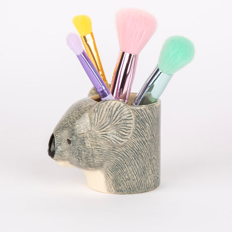 Quail Ceramics Übertopf „Flower Pot Mini Koala“ | Koala als Übertopf | Quail Ceramics