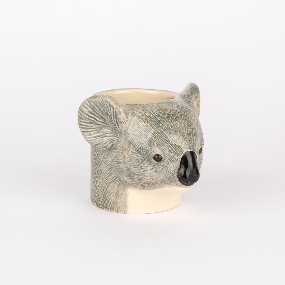 Quail Ceramics Übertopf „Flower Pot Mini Koala“ | Koala als Übertopf | Quail Ceramics
