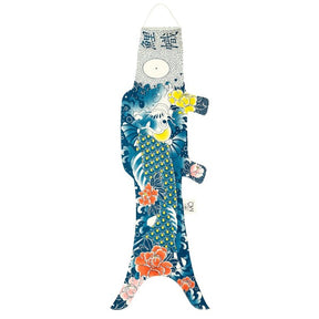 Madame MO Windfisch „Green Tattoo Koi 100cm“ | Japanisch inspiriert | Madame Mo