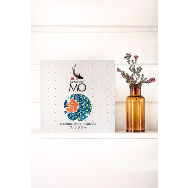 Madame MO Windfisch „Green Tattoo Koi 100cm“ | Japanisch inspiriert | Madame Mo