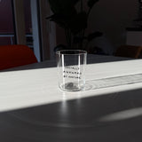 YAHYA Studio Glas „Socially Awkward by Nature“ | Humorvolles Statement | YAHYA Studio