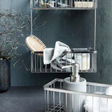 House Doctor Korbregal “Bath Single” Silber | Bad Aufbewahrung | House Doctor