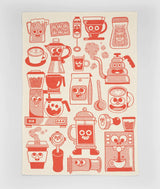 WRAP Küchentuch “Coffee Time” | Küchenhelfer mit Print | WRAP