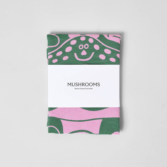 WRAP Küchentuch „Mushrooms“ | Illustratives Pilzmotiv | WRAP