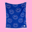Textilwerk Decke „Keep Smiling“ (150x200cm) | Textilwerk | Decke für positive Vibes