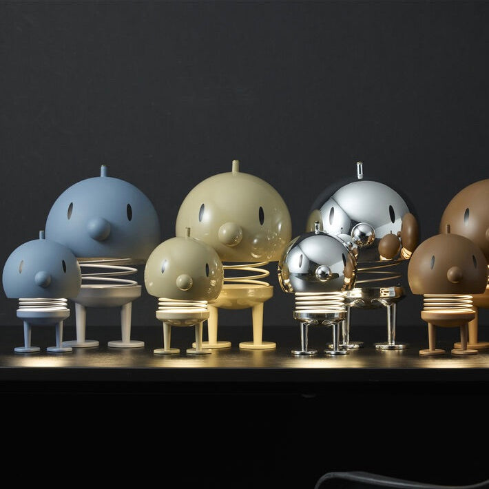 Hoptimist Lampe „Hoptimist L“ (Chrome) | Hoptimist | Moderne Lampe für dein Zuhause