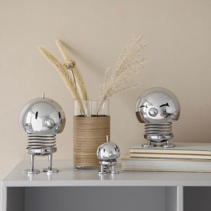 Hoptimist Lampe „Hoptimist L“ (Chrome) | Hoptimist | Moderne Lampe für dein Zuhause