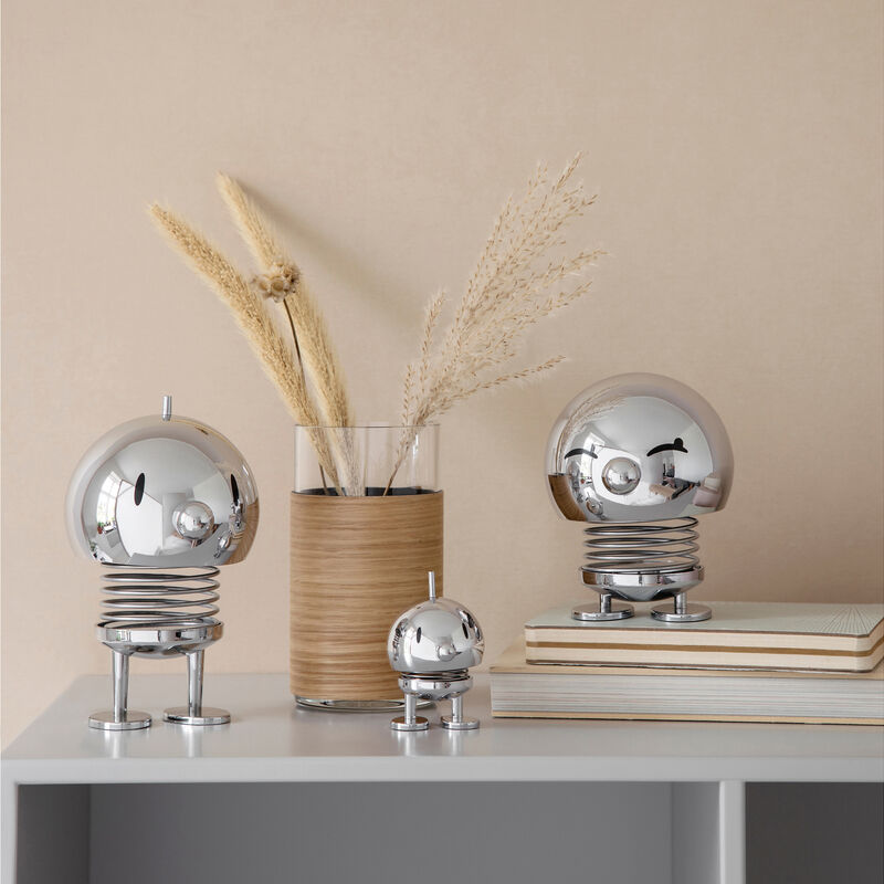 Hoptimist Lampe „Hoptimist L“ (Chrome) | Hoptimist | Moderne Lampe für dein Zuhause