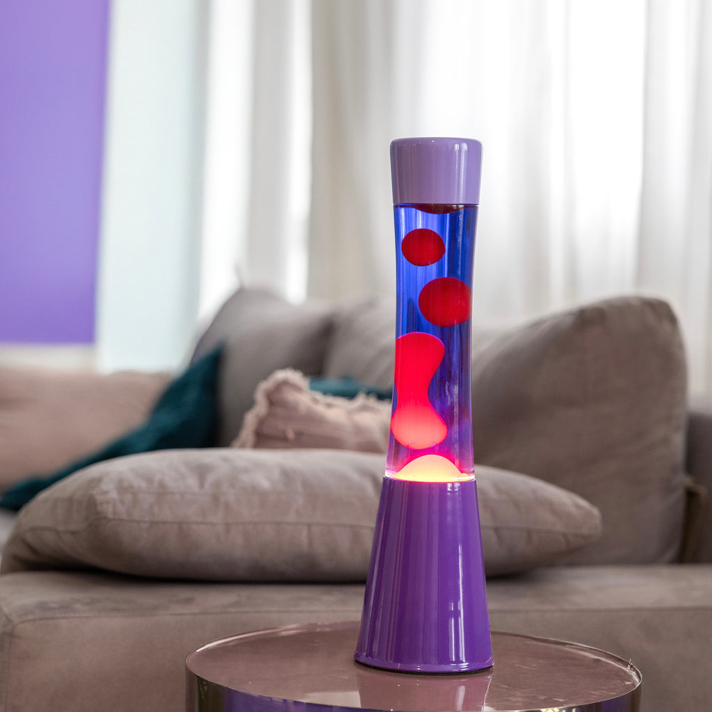 Fisura Lava Lampe Fisura "Tower" | Gradient Purple | Farbspiel & Nostalgie