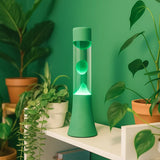 Fisura Lava Lampe “Mini Monochrome Green” | Klein & Retro | Fisura