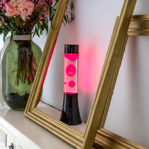 Fisura Lava Lampe „Mini Pink“ | Kompakt & verspielt | Fisura