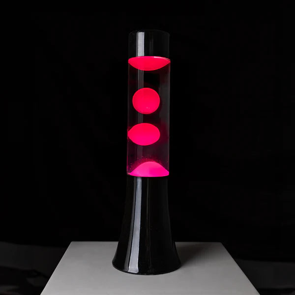 Fisura Lava Lampe „Mini Pink“ | Kompakt & verspielt | Fisura