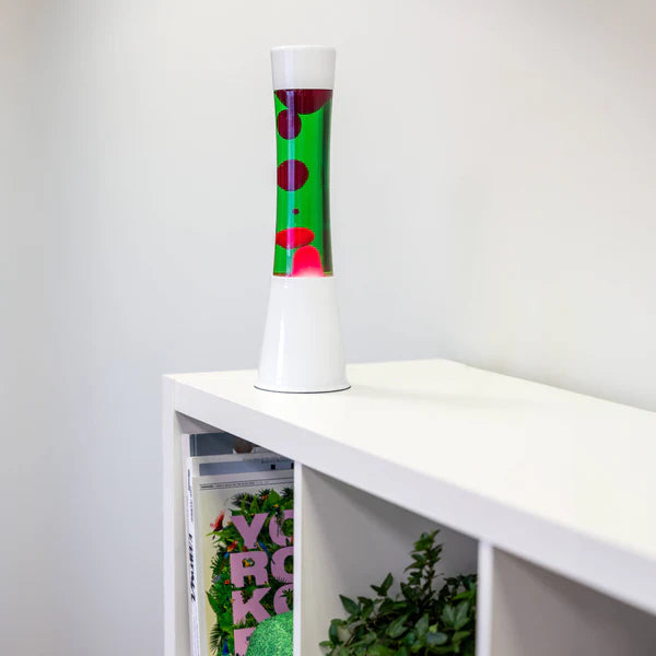Fisura Lava Lampe “Tower Green & Pink” | Retro-Vibe in Farbe | Fisura