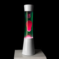 Fisura Lava Lampe “Tower Green & Pink” | Retro-Vibe in Farbe | Fisura