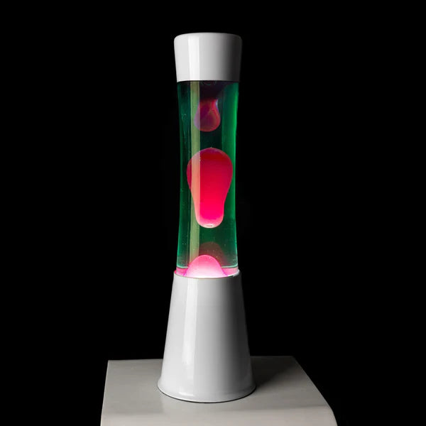 Fisura Lava Lampe “Tower Green & Pink” | Retro-Vibe in Farbe | Fisura