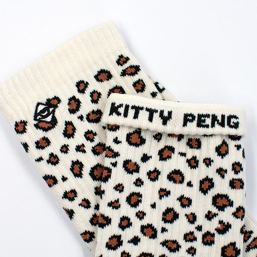 J.Clay Socken “Leopard” | Coole Tennissocken mit Leo-Muster | J.Clay