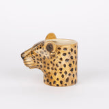 Quail Ceramics Übertopf „Flower Pot Mini Leopard“ | Leopardenkopf | Quail Ceramics
