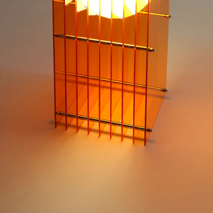 BANG Leuchte “Rectangular Small” Orange | Kompakt & kraftvoll | BANG
