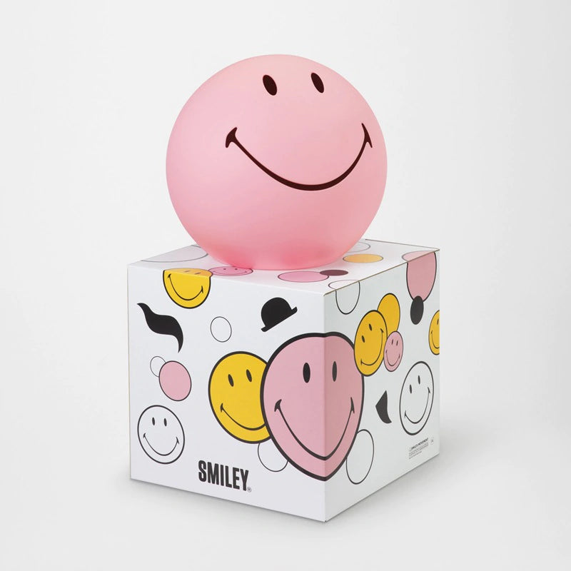 Mr Maria Leuchte „Smiley XL Pink“ | Gute Laune im großen Format | Mr Maria