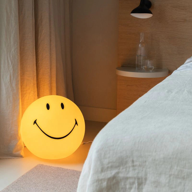 Mr Maria Leuchte „Smiley XL Yellow“ | Dimmbar & ikonisch | Mr Maria