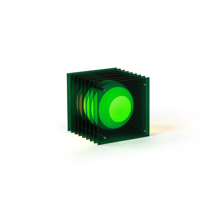 BANG Leuchte “Square Small” Green | Grün, klar & modern | BANG