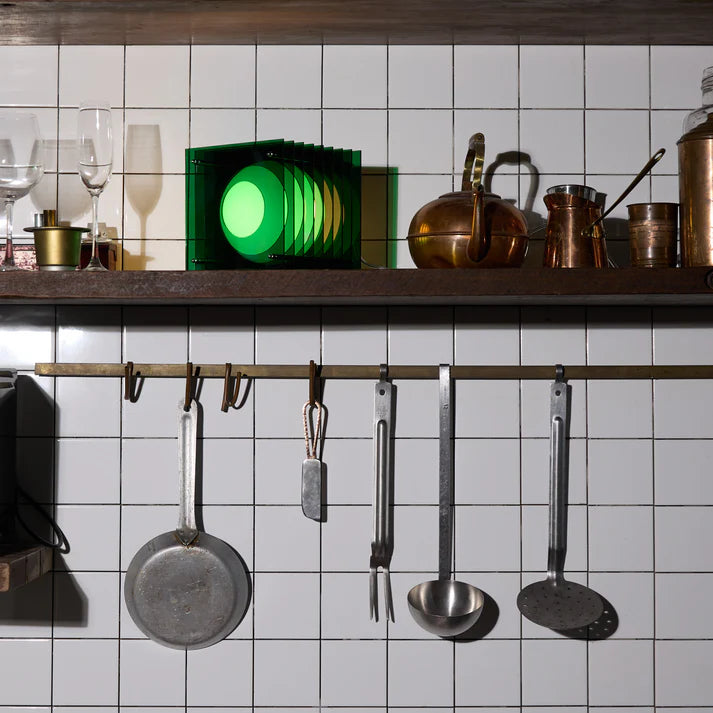 BANG Leuchte “Square Small” Green | Grün, klar & modern | BANG