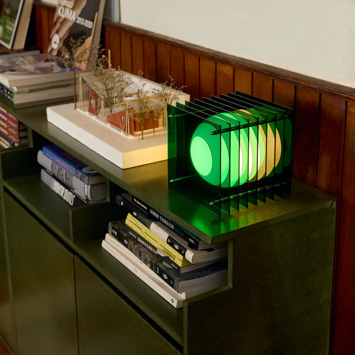 BANG Leuchte “Square Small” Green | Grün, klar & modern | BANG